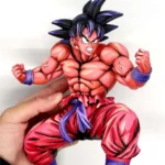 20cm Dragon Ball Anime coating Comic color effect Figure Goku red
