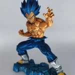 25CM 2d comic color Dragonball figure repaint-vegeta-fighting position