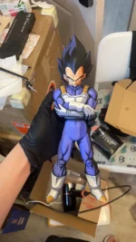 25CM  2d comic color Dragonball figure repaint-vegeta-super - Image 2