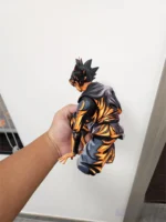 25CM 2d comic color Dragonball figure repaint-goku-black - Image 3