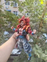 28CM  2d comic color Dragon Ball figure repaint-Gogeta-ssj4-super - Image 3