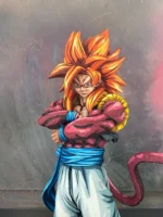 28CM  2d comic color Dragon Ball figure repaint-Gogeta-ssj4 - Image 3
