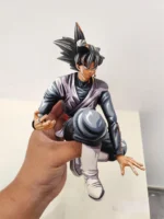 25CM 2d comic color Dragonball figure repaint-goku-black - Image 4