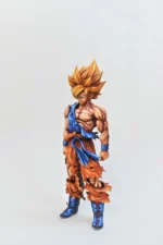 28CM 2d comic color Dragonball Super figure repaint-goku