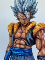 28CM 2d comic color Dragon ball figure repaint-Gogeta-stand - Image 5