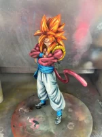 28CM  2d comic color Dragon Ball figure repaint-Gogeta-ssj4 - Image 5