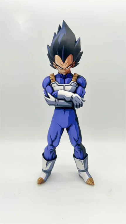 25CM  2d comic color Dragonball figure repaint-vegeta-super