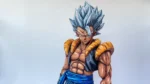 28CM 2d comic color Dragon ball figure repaint-Gogeta-stand - Image 7