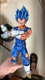 Dragon Ball Anime coating Comic color effect Figure vegeta blue - Image 2