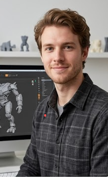 Professional 3D modeling and hand-painting service for custom statues and artistic model